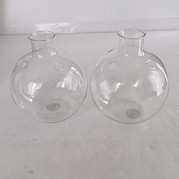 Topiary Arranger Hand Blown Candle and Flower Holder Vases - Picture 4 of 7